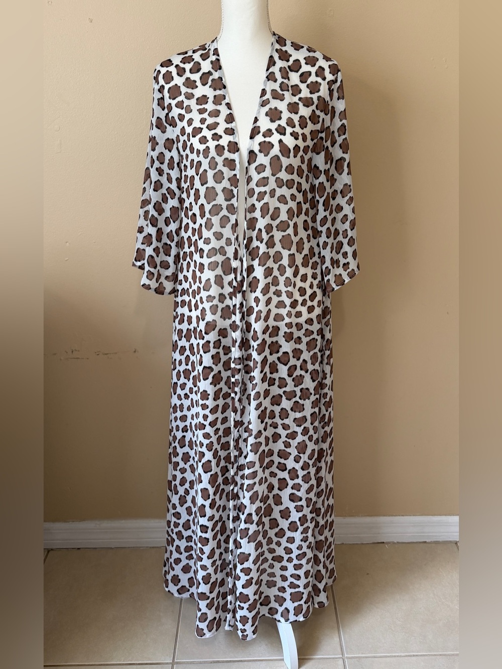 NWT BuddyLove Stoney Duster in Copperhead - S/M - Long Sleeve Animal Print Maxi